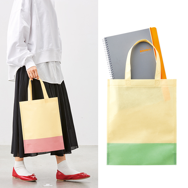 販促品 ノベルティ 景品 記念品 リル 再生PETガゼットマチ付A4トート リル 再生PETガゼットマチ付A4トート