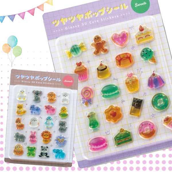 販促品 ノベルティ 景品 記念品 ツヤツヤポップシール ツヤツヤポップシール